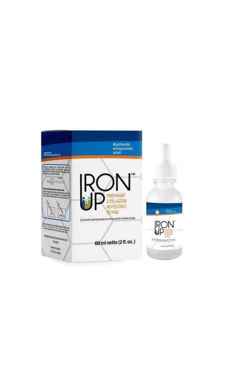 IRON UP Preparat z żelazem w postaci płynu 60ml (2 fl oz.) IRON UP Preparat z żelazem w postaci płynu 60ml (2 fl oz.)